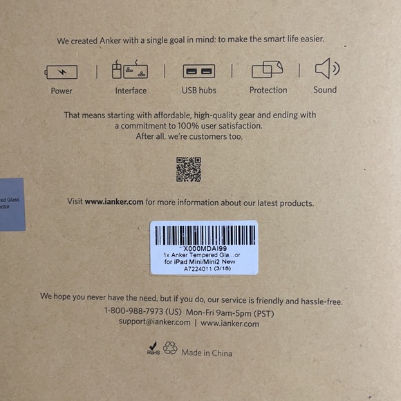 iPad Mini/Mini 2 Tempered Glass Screen Protector - Picture 8 of 9